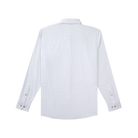 Men's Poncho "The Palmetto" White Long Sleeve Button Up Shirt
