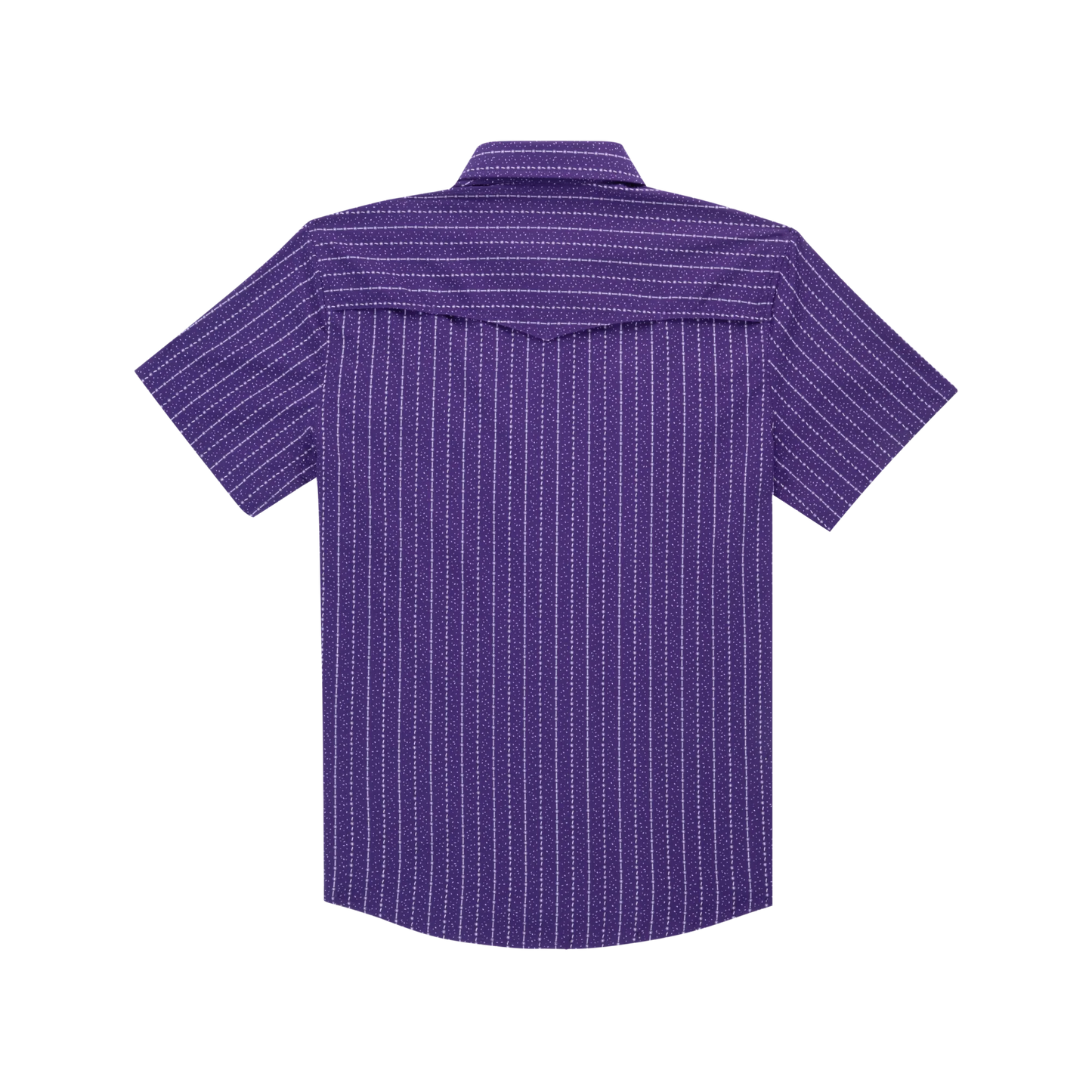 Men's Poncho "The Stockyard" Short Sleeve Pearl Snap Shirt