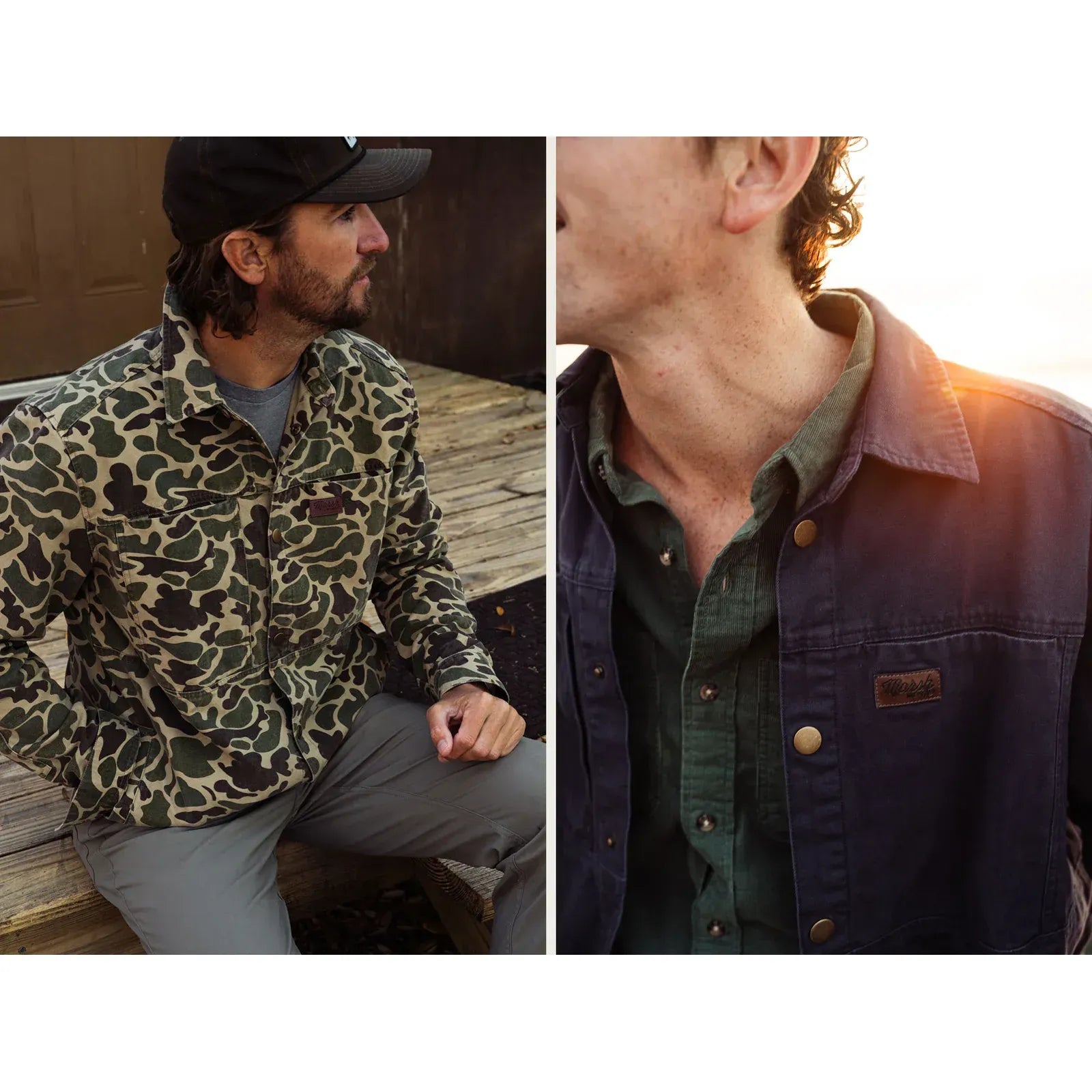 Men's Marsh Wear Green Mallard Camo Delano Shacket