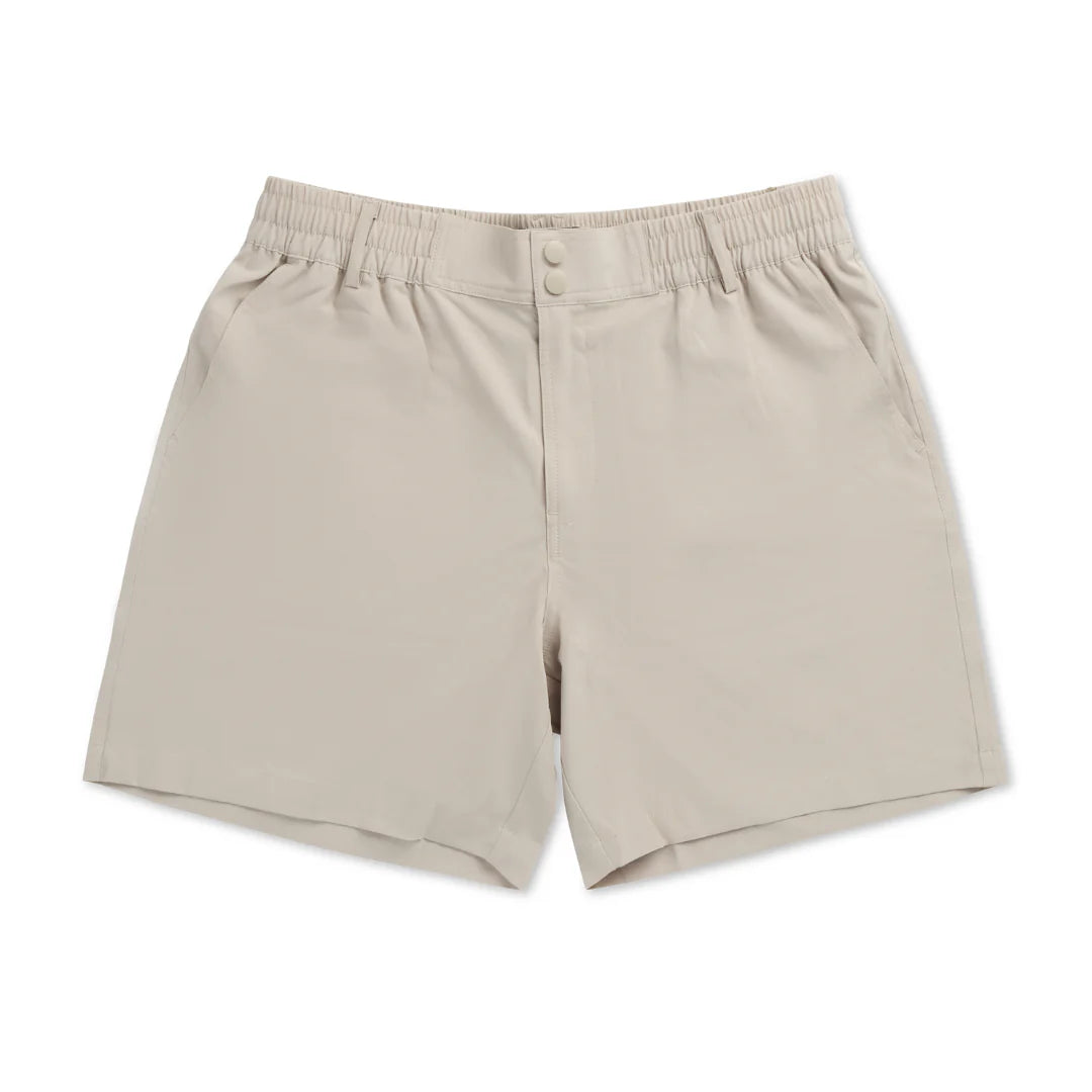 Men's Burlebo Old Glory Pocket Light Khaki Everyday Shorts ES-LK-OLDG