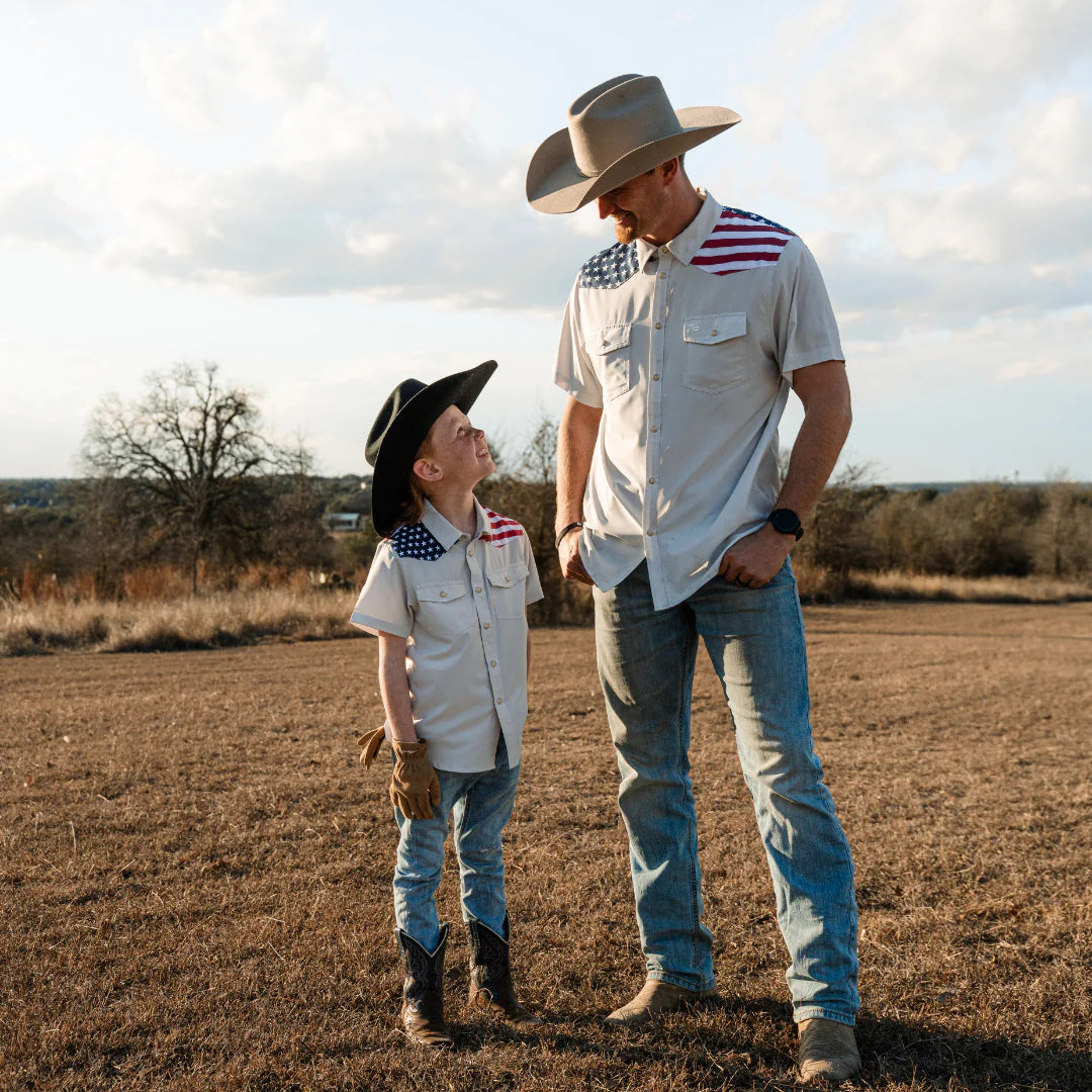 Boy's Burlebo All American Performance Western Shirt Y-PWS-ALLA