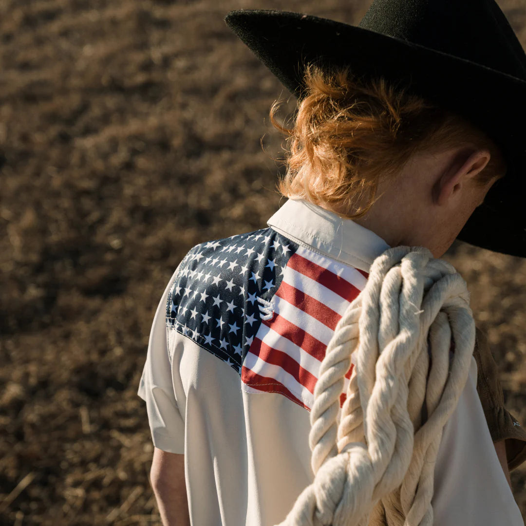 Boy's Burlebo All American Performance Western Shirt Y-PWS-ALLA