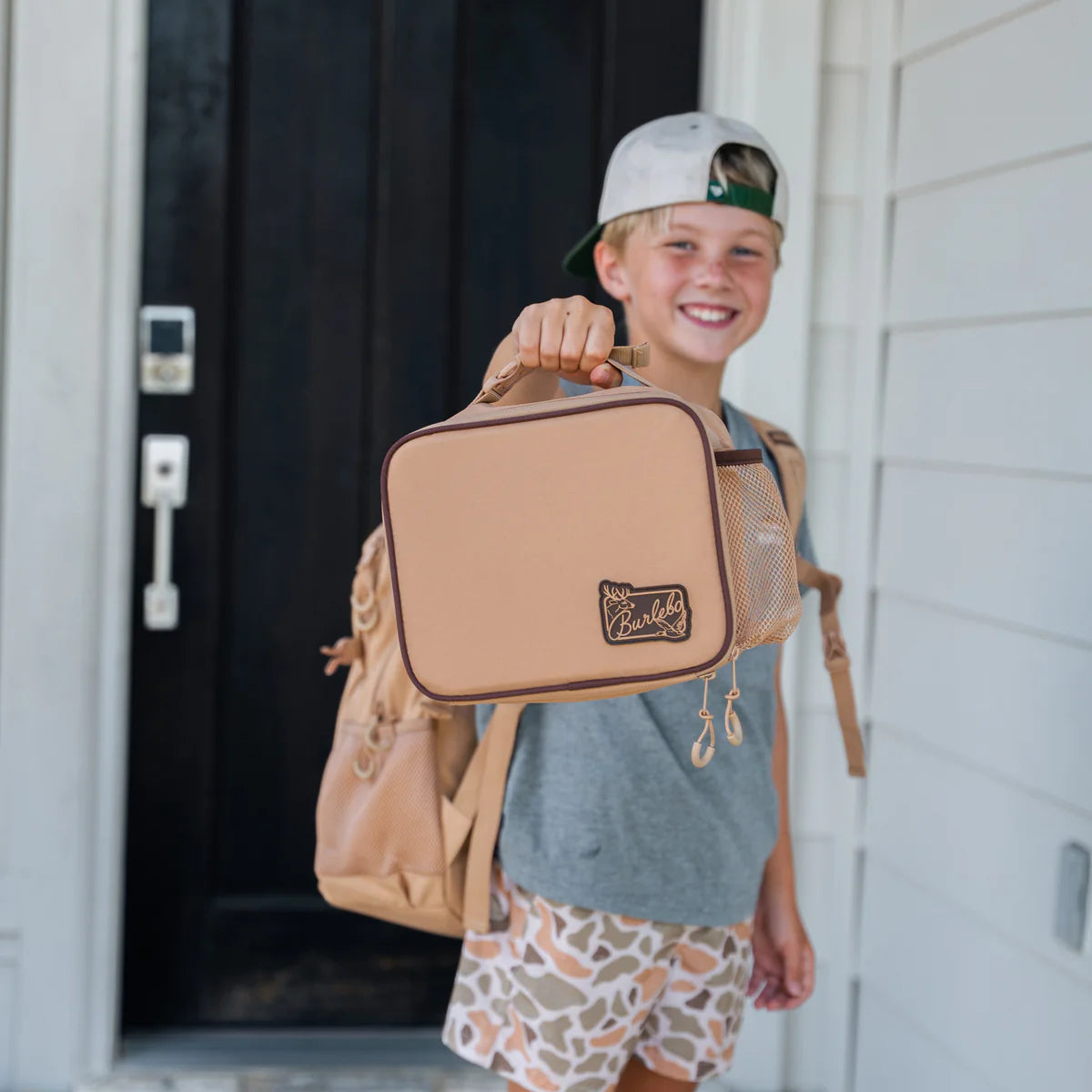 Boy's Burlebo Coyote Tan Lunchbox LB-CT - Crazy House Western Wear