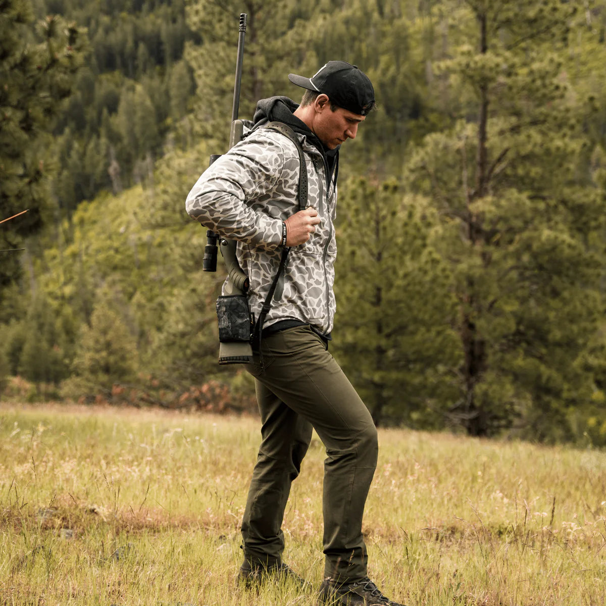 Men's Burlebo Classic Deer Camo Challenger Jacket