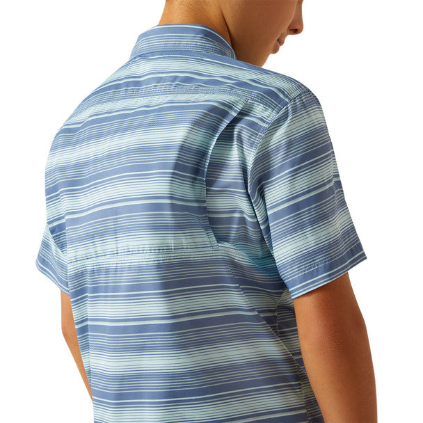 Boy's Ariat Vent tek Outbound Blue Raven 10058828 - Crazy House Western Wear