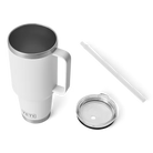 Yeti 42OZ White Straw Mug Tumbler YRAM42STM-WHT