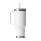 Yeti 42OZ White Straw Mug Tumbler YRAM42STM-WHT