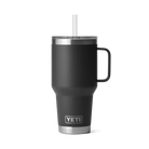 Yeti 35OZ Black Straw Mug Tumbler YRAM35BLKSTR