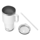 Yeti 35OZ White Straw Mug Tumbler YRAM35MWHT