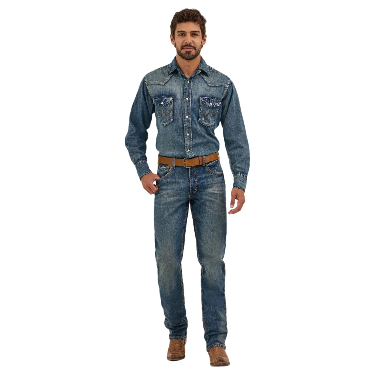 Men's Wrangler Retro® Slim Fit Straight Leg Jean 10WLT88BZ - Crazy House Western Wear