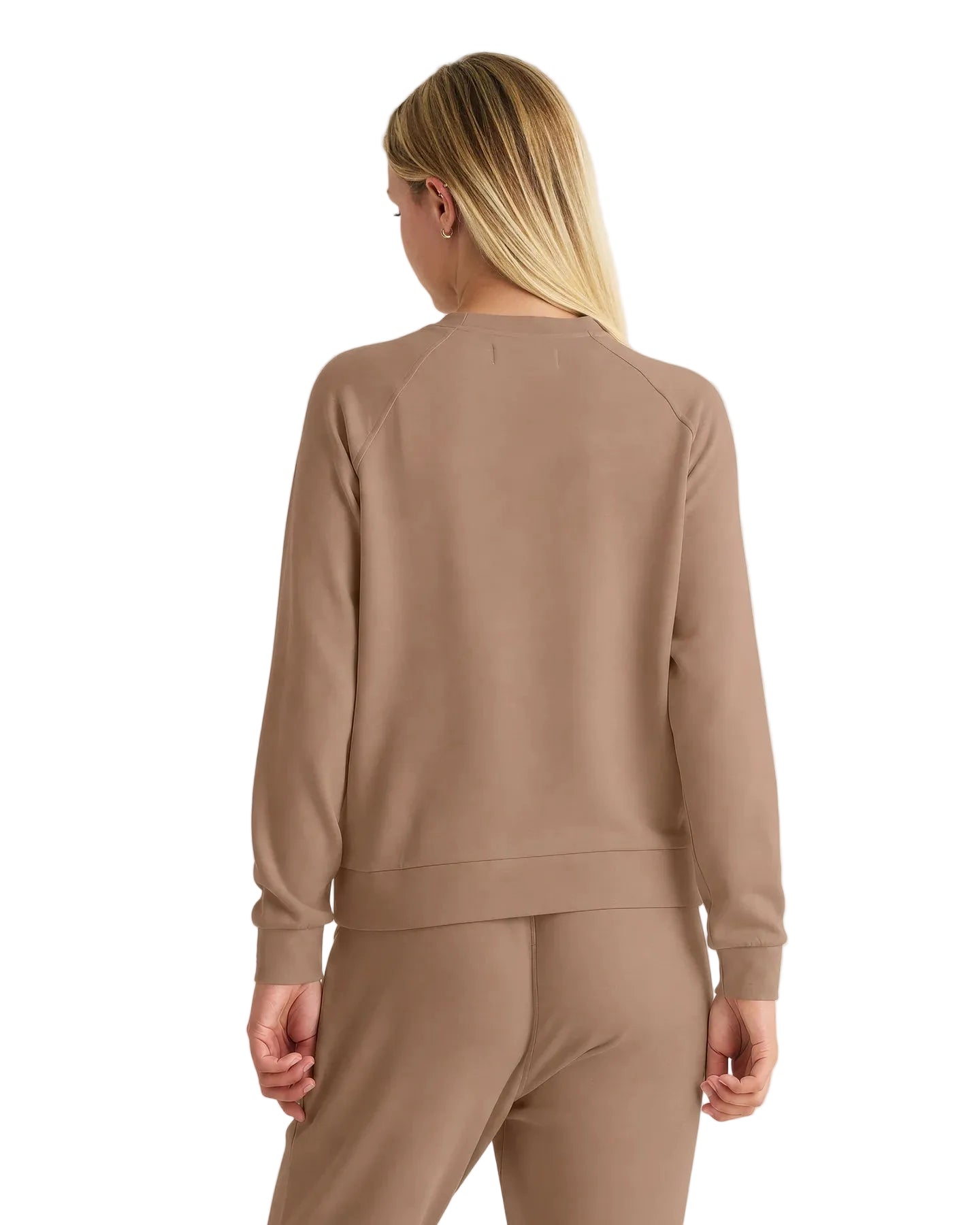 Free Fly Women's Fossil Bamboo Lightweight Fleece Crew WLWFLC-41