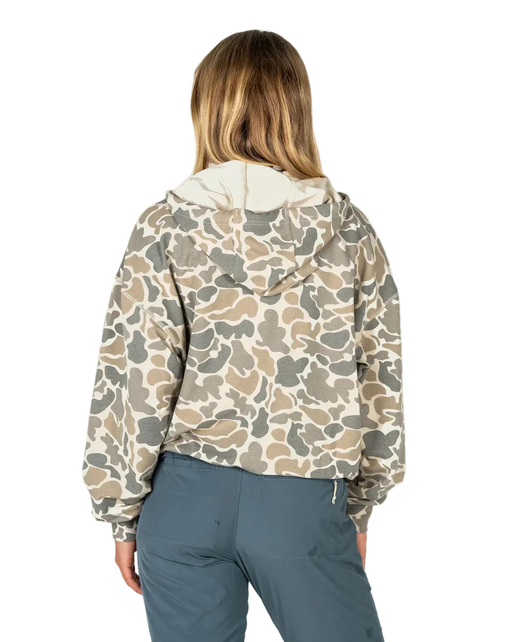 Marsh Wear Women's Khaki Mallard Camo Fireside Hoodie WWF1011