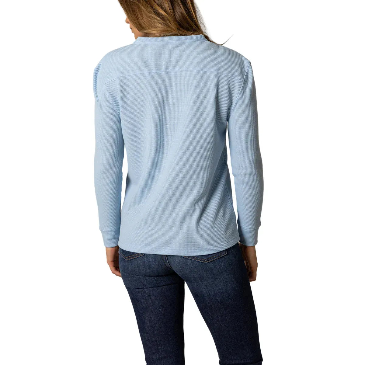 Women's Kimes Ranch Wilma Sky Blue Long Sleeve Shirt