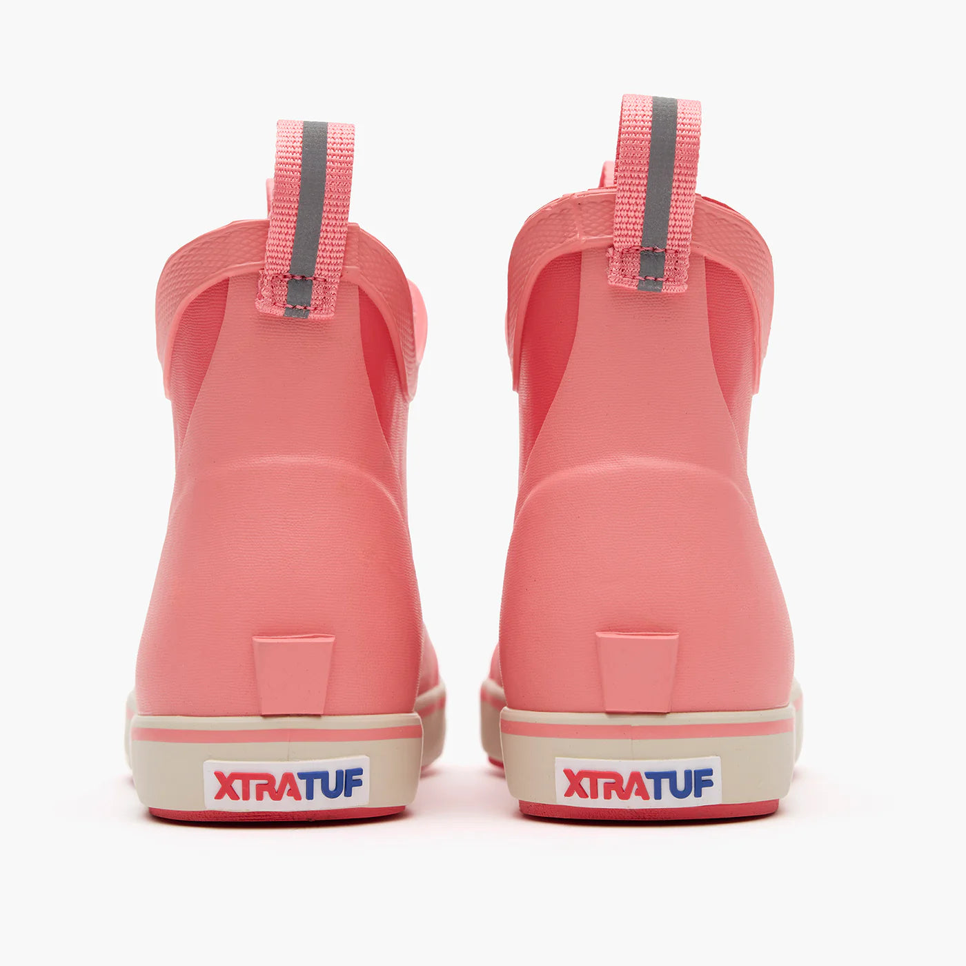 Girl's Xtratuff Ankle Deck Boots - Coral XKAB401Y