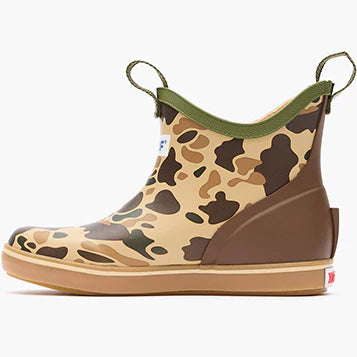 Boy's Xtratuf Duck Camo Ankle Deck Boots