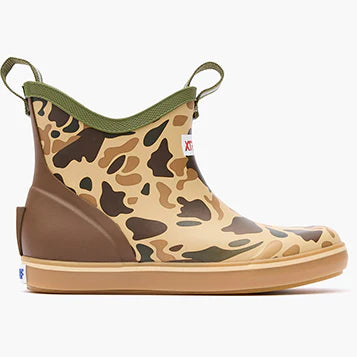 Boy's Xtratuf Duck Camo Ankle Deck Boots