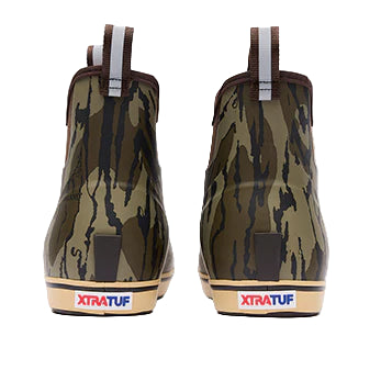Men's XTRATUF 6 IN Mossy Oak Bottomland Ankle Deck Boot