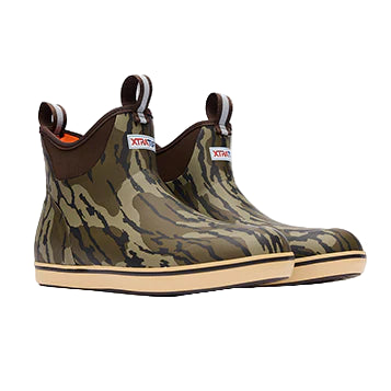 Men's XTRATUF 6 IN Mossy Oak Bottomland Ankle Deck Boot