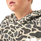 Boy's Burlebo Classic Deer Camo Fleece Hoodie