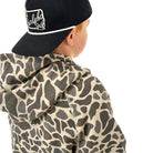 Boy's Burlebo Classic Deer Camo Fleece Hoodie