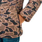 Boy's Burlebo Gauge Camo Puffer Jacket