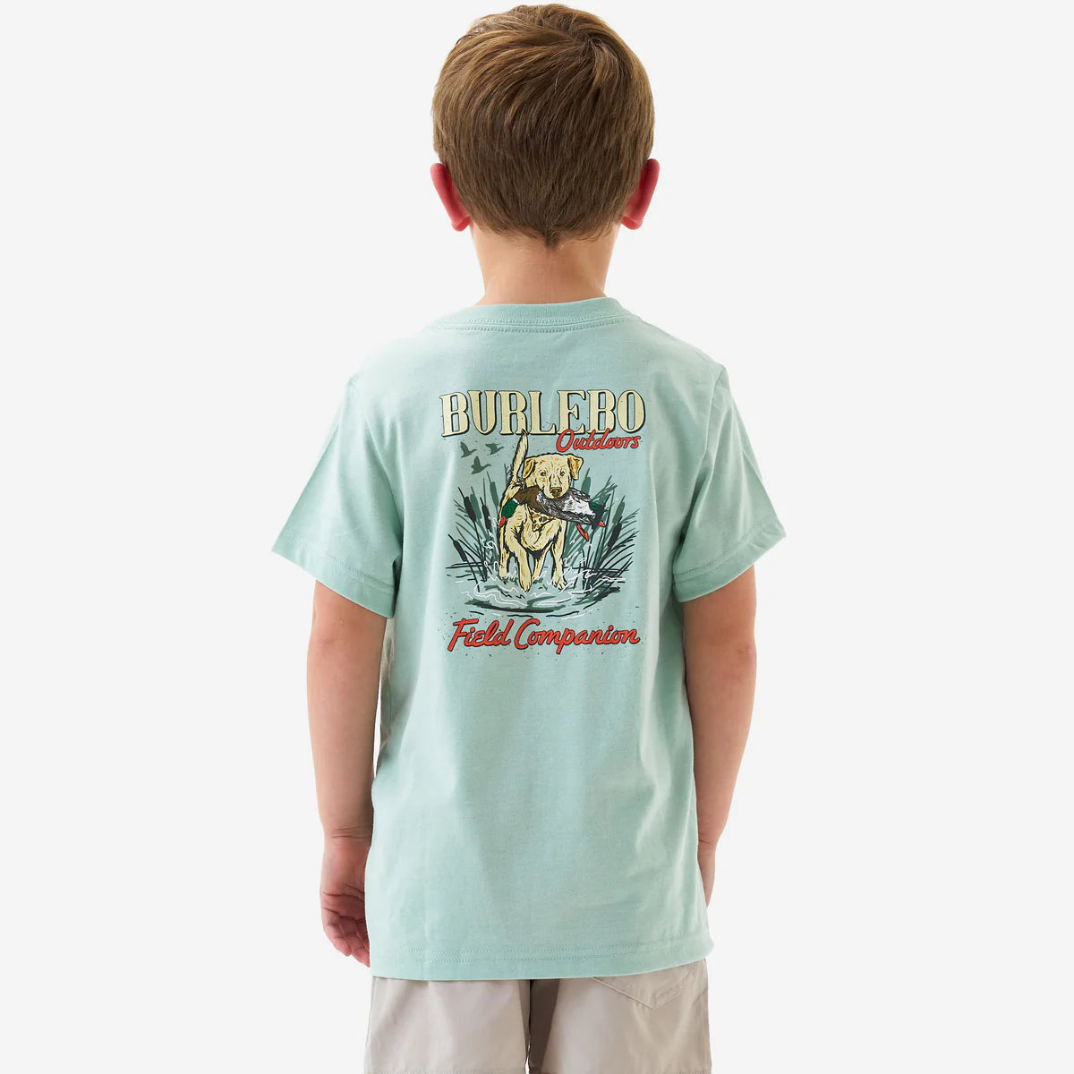 Boy's Burlebo Sage Field Companion Short Sleeve T-shirt Y-SST-FC-SGE