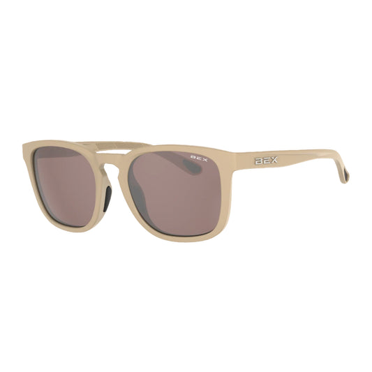 Unisex Bex "Zion" Burlywood Brown and Silver Sunglasses S149BWBRSL - Crazy House Western Wear