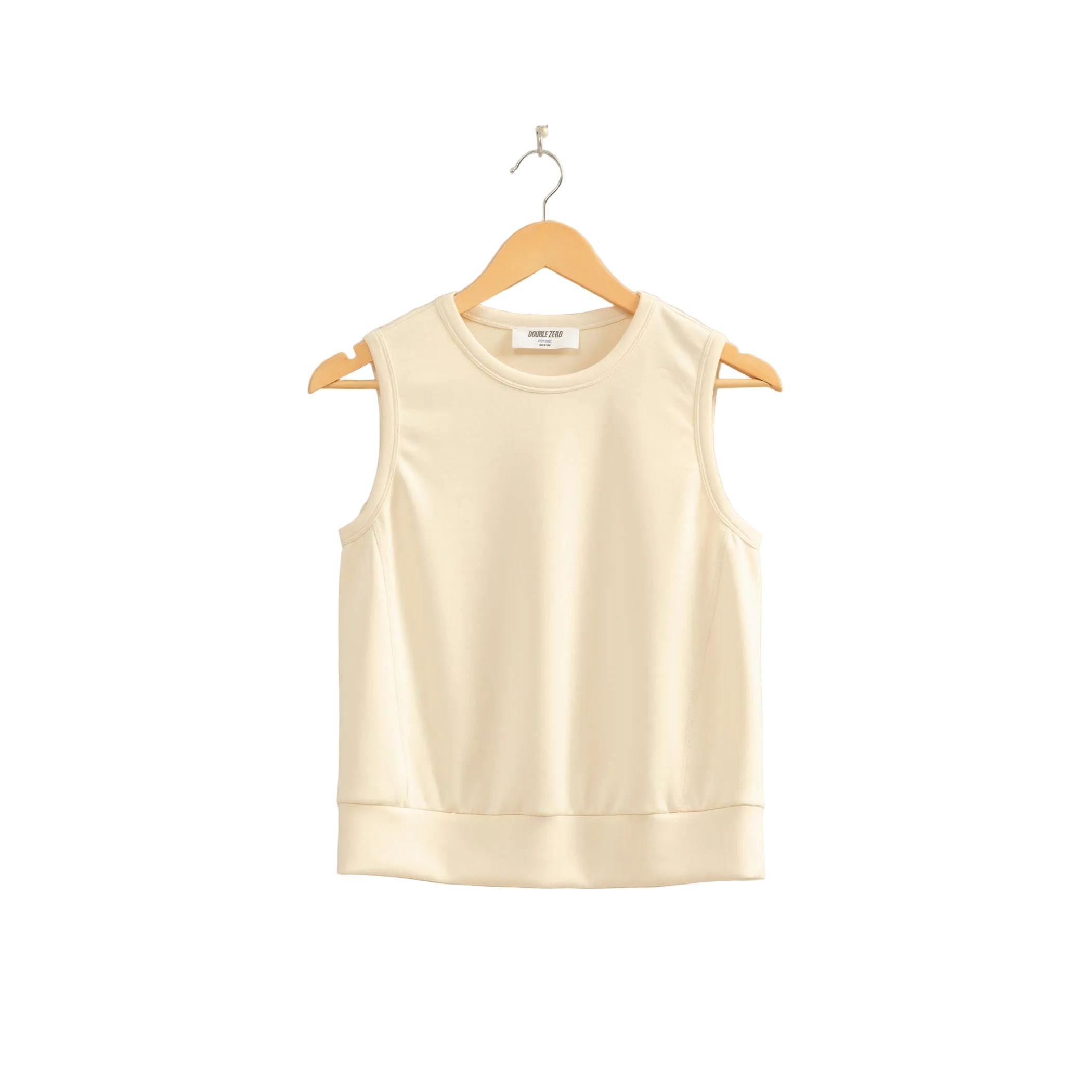 Women's Alpaca Sleeveless Crew Neck Top DZ26C709-ALP-WB