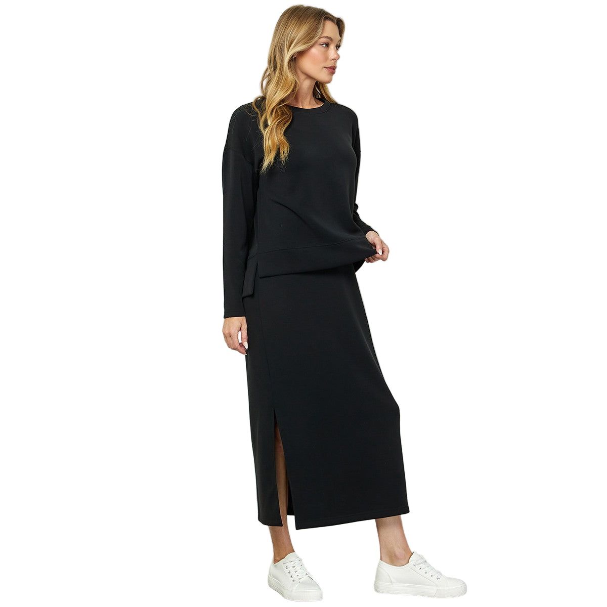 Women's Very Soft 2 Fer Dress Set D5908