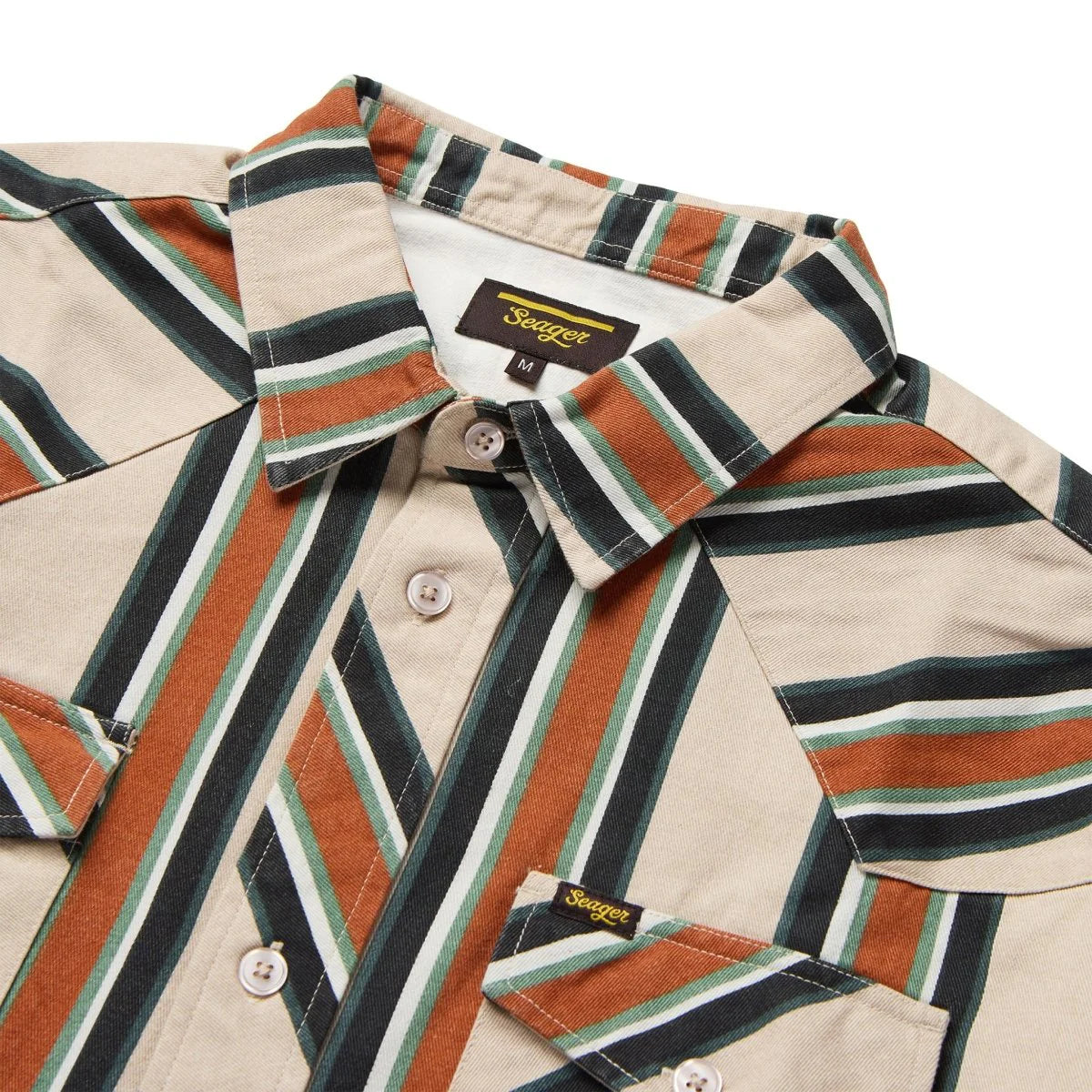 Men's Seager Amarillo Stripe Shirt MSSP25AMARSTN - Crazy House Western Wear