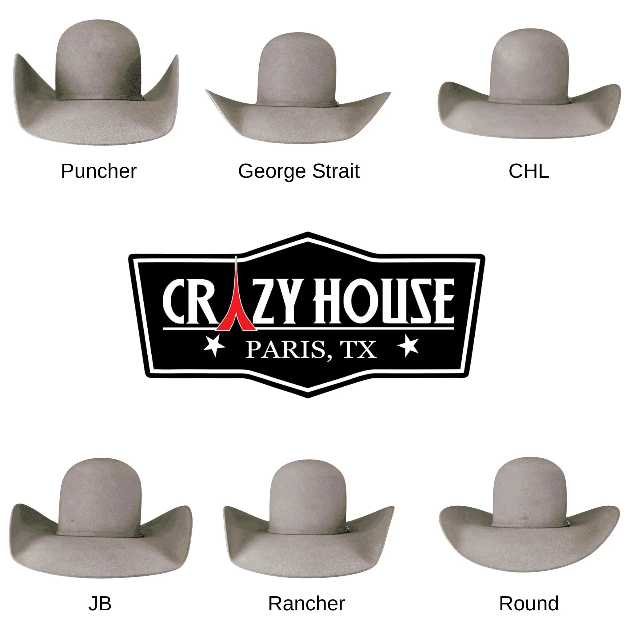 American 7X Pecan 4 1/2" Felt Hat - Crazy House Western Wear