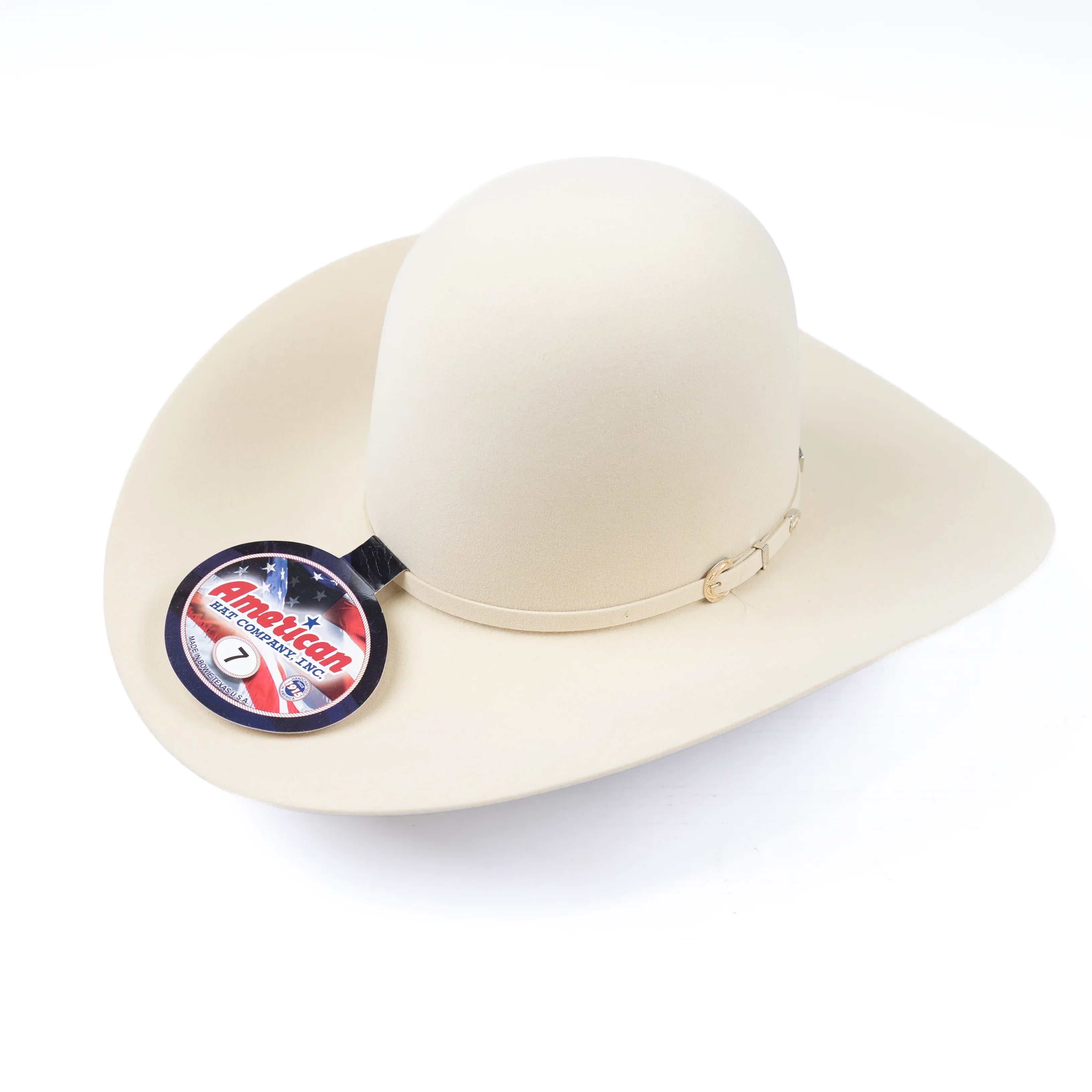 American Hat Company 200X Bone 4 1/2" Felt Hat