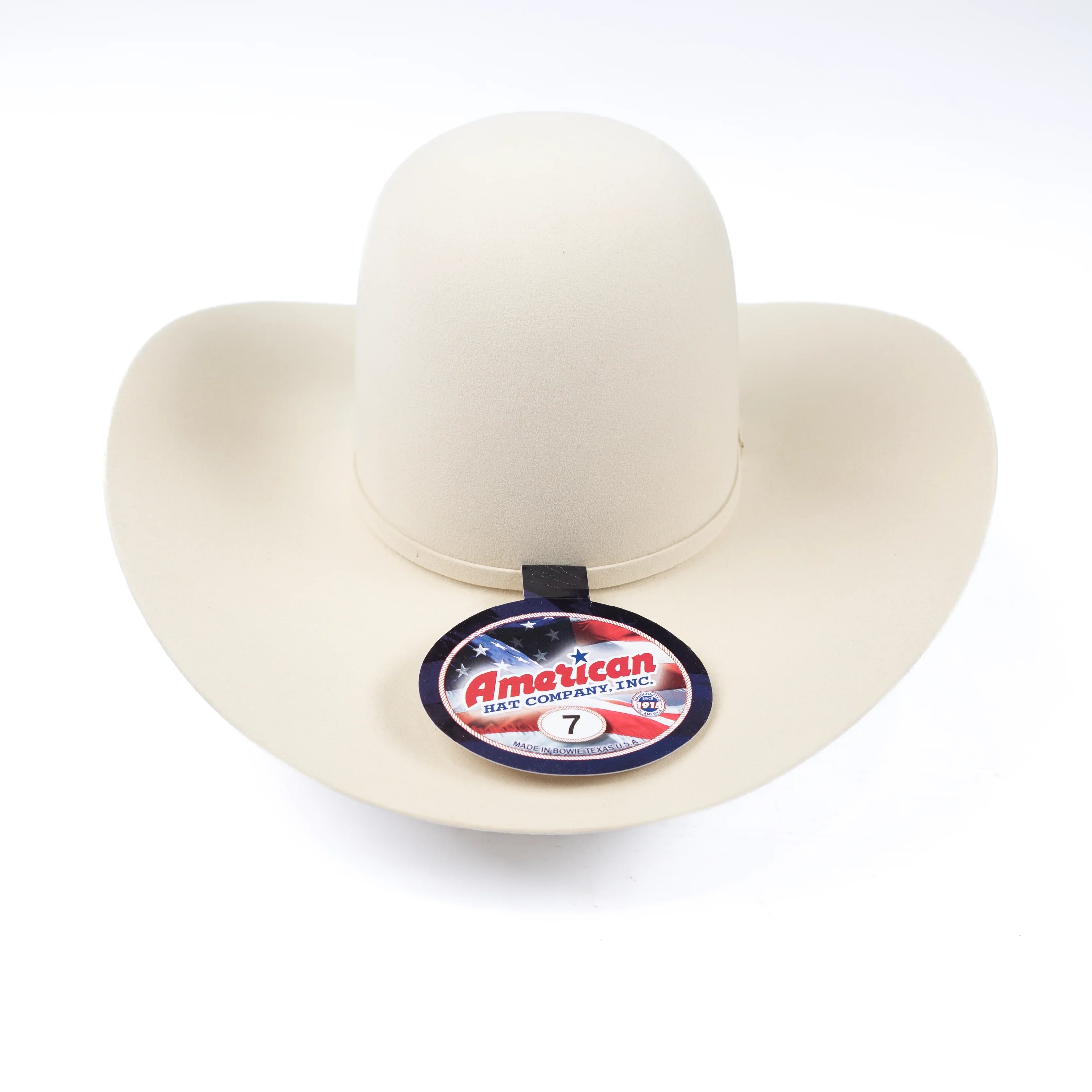 American Hat Company 200X Bone 4 1/2" Felt Hat