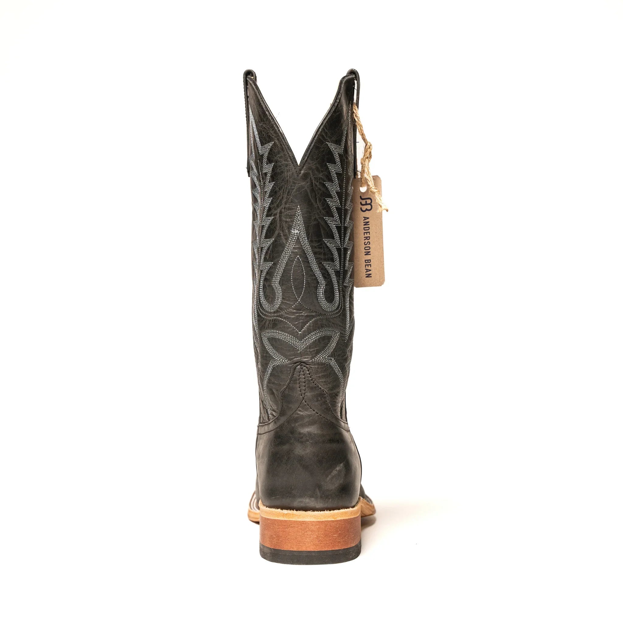 Anderson Bean Black Flynn with 13" Black Flynn Top S5002 - Crazy House Western Wear