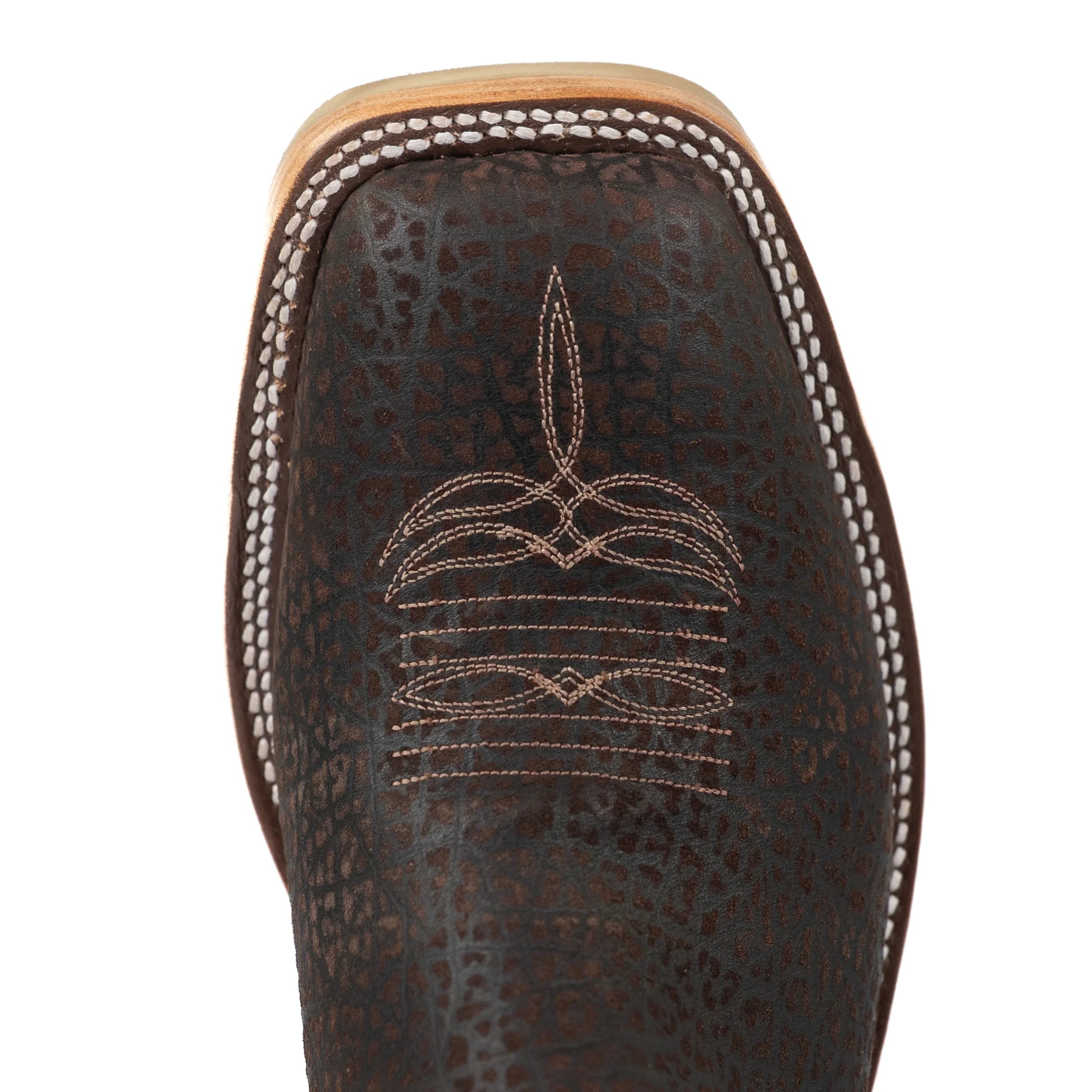Anderson Bean Chocolate Hungry Hippo Square Toe Boots