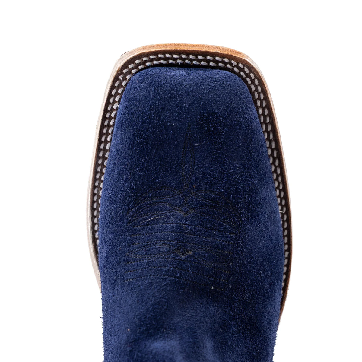 Anderson Bean Deep Blue Wyoming with 13" Deep Red Milan Tops