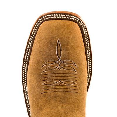 Anderson Bean Distressed American Buffalo with 13" Navy Glove Top S1107 - Crazy House Western Wear