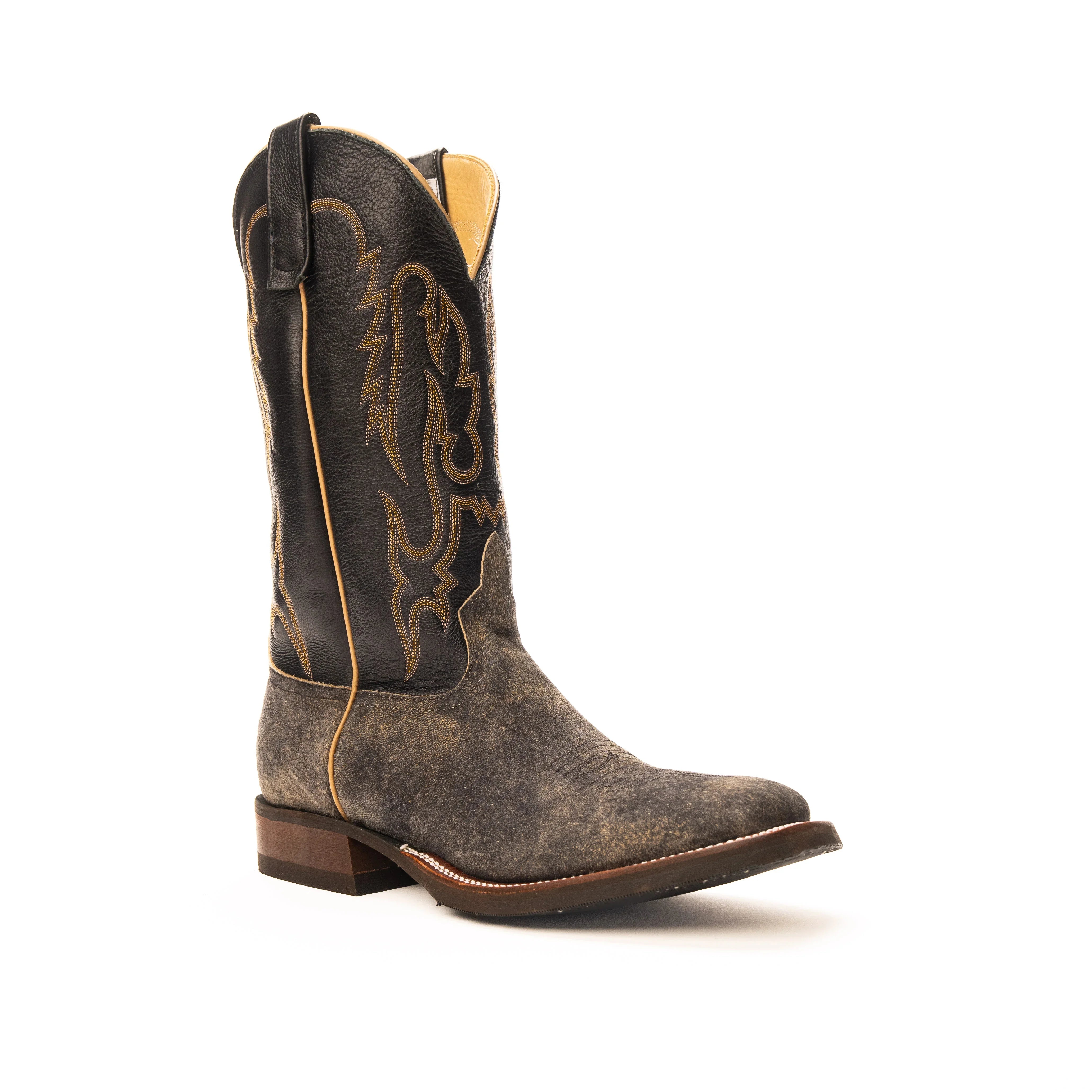 Anderson Bean Feral Sow with 13" Black Deercow Top - Crazy House Western Wear