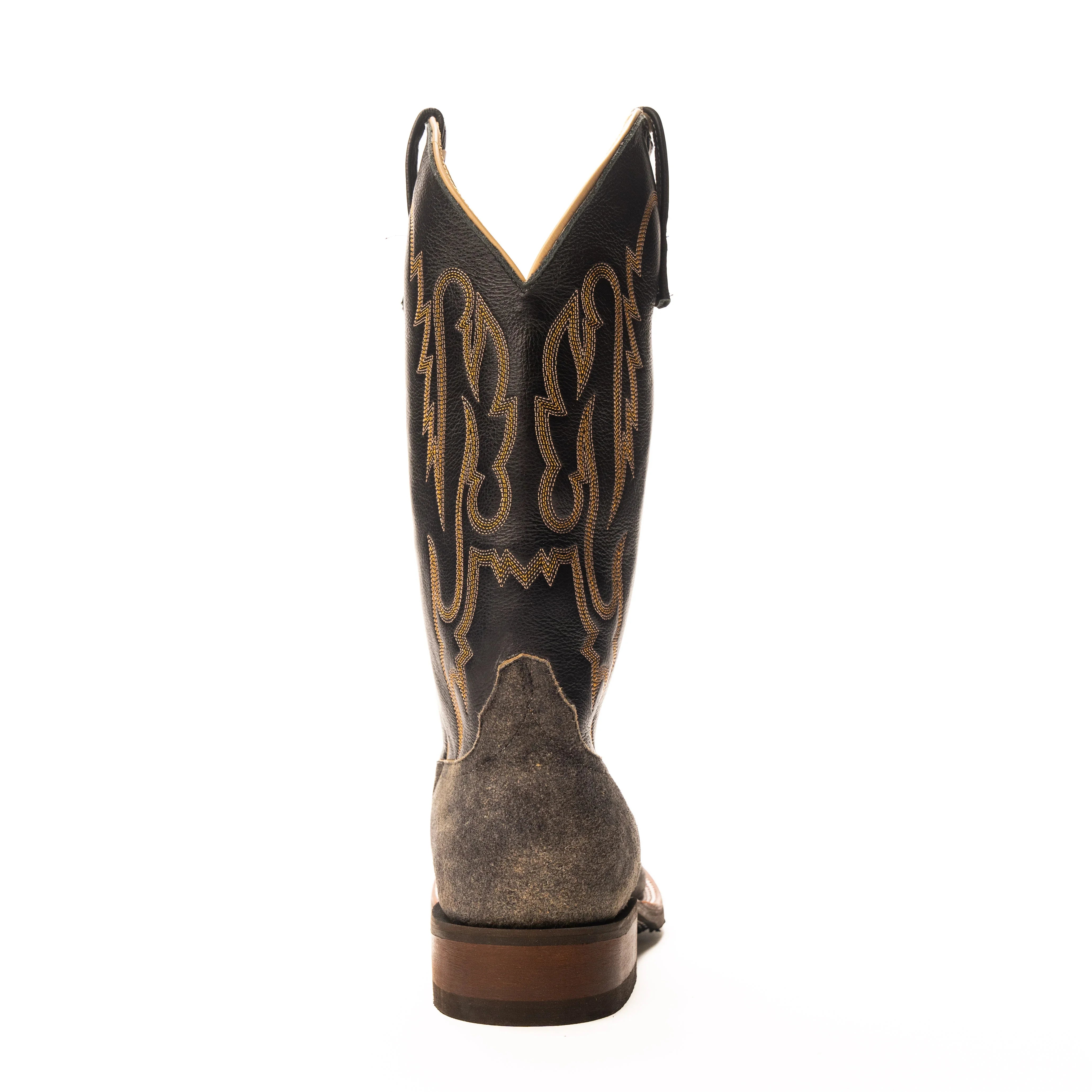 Anderson Bean Feral Sow with 13" Black Deercow Top - Crazy House Western Wear
