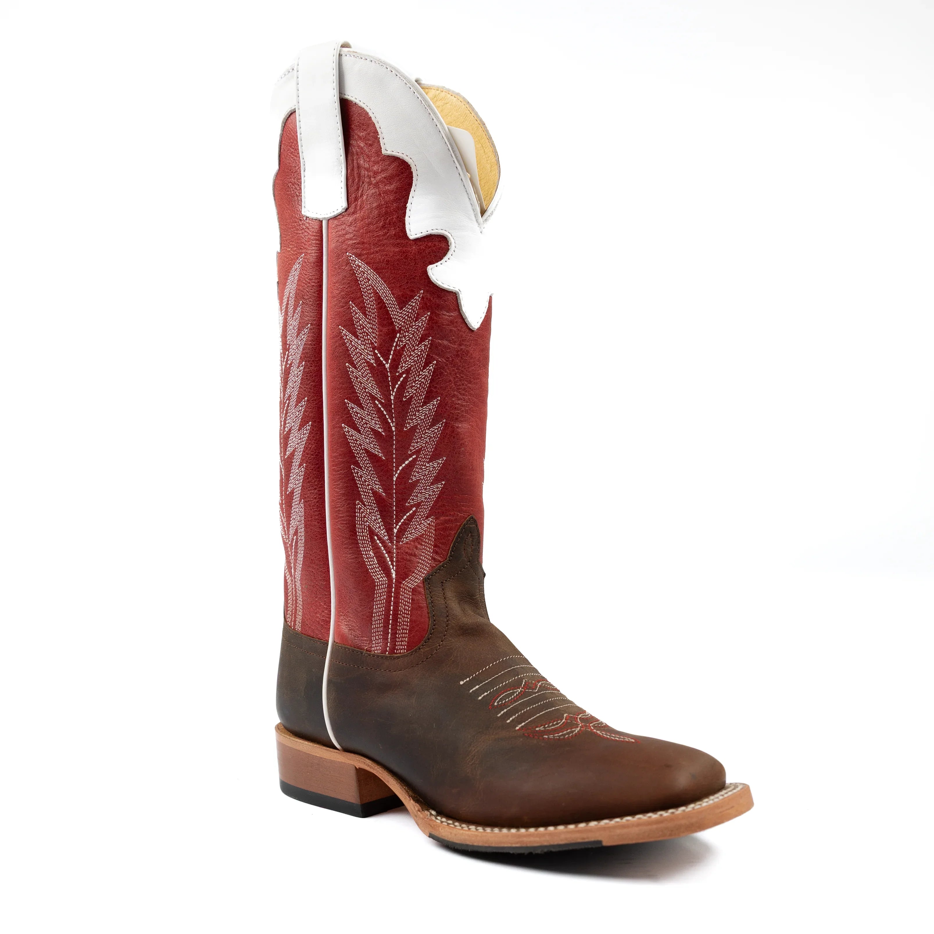 Anderson Bean Kids 11" Saddle Mad Dog with Rodeo Red Top ABK7087