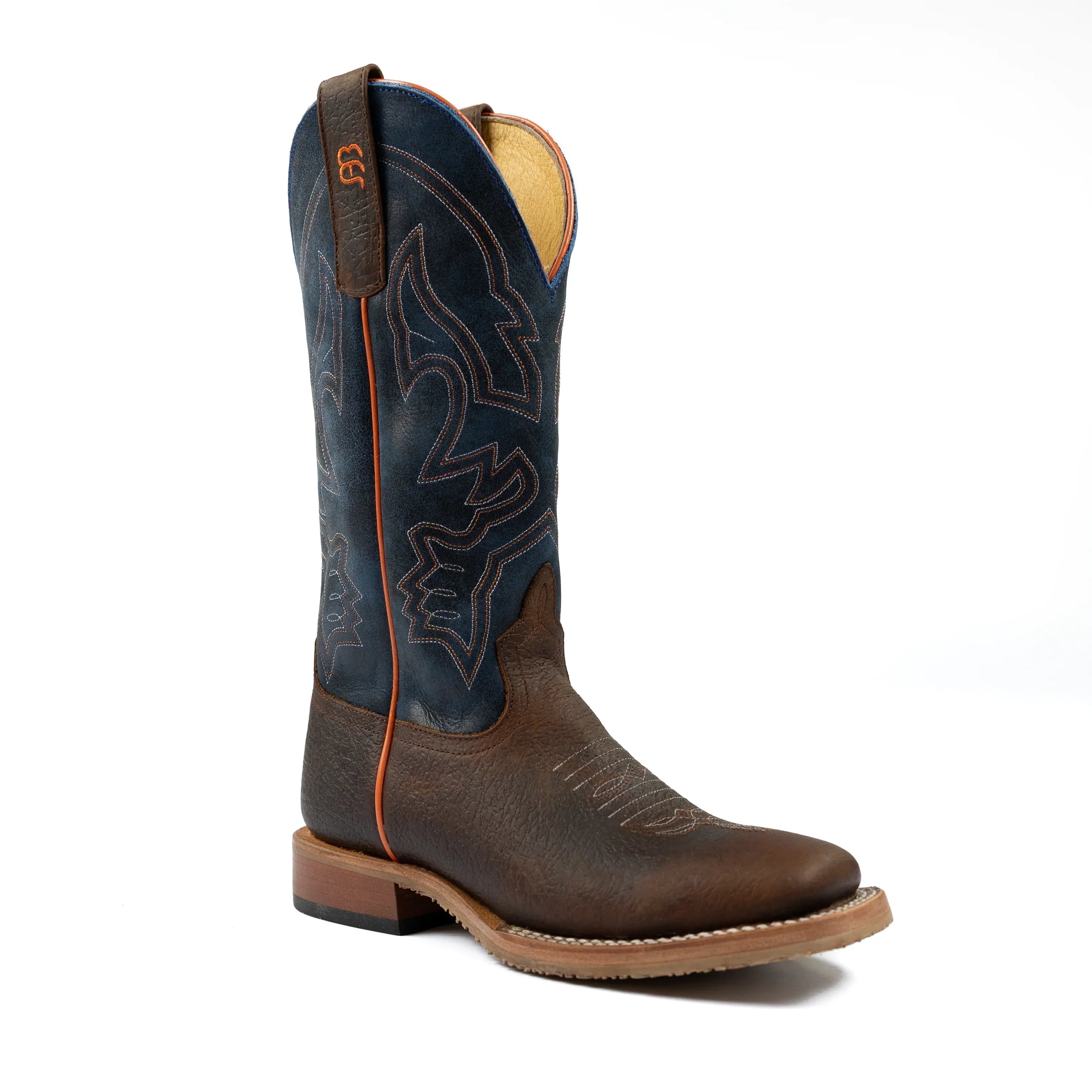 Anderson Bean Kids Toast Bison with Blue Mad Dog Top ABK3000