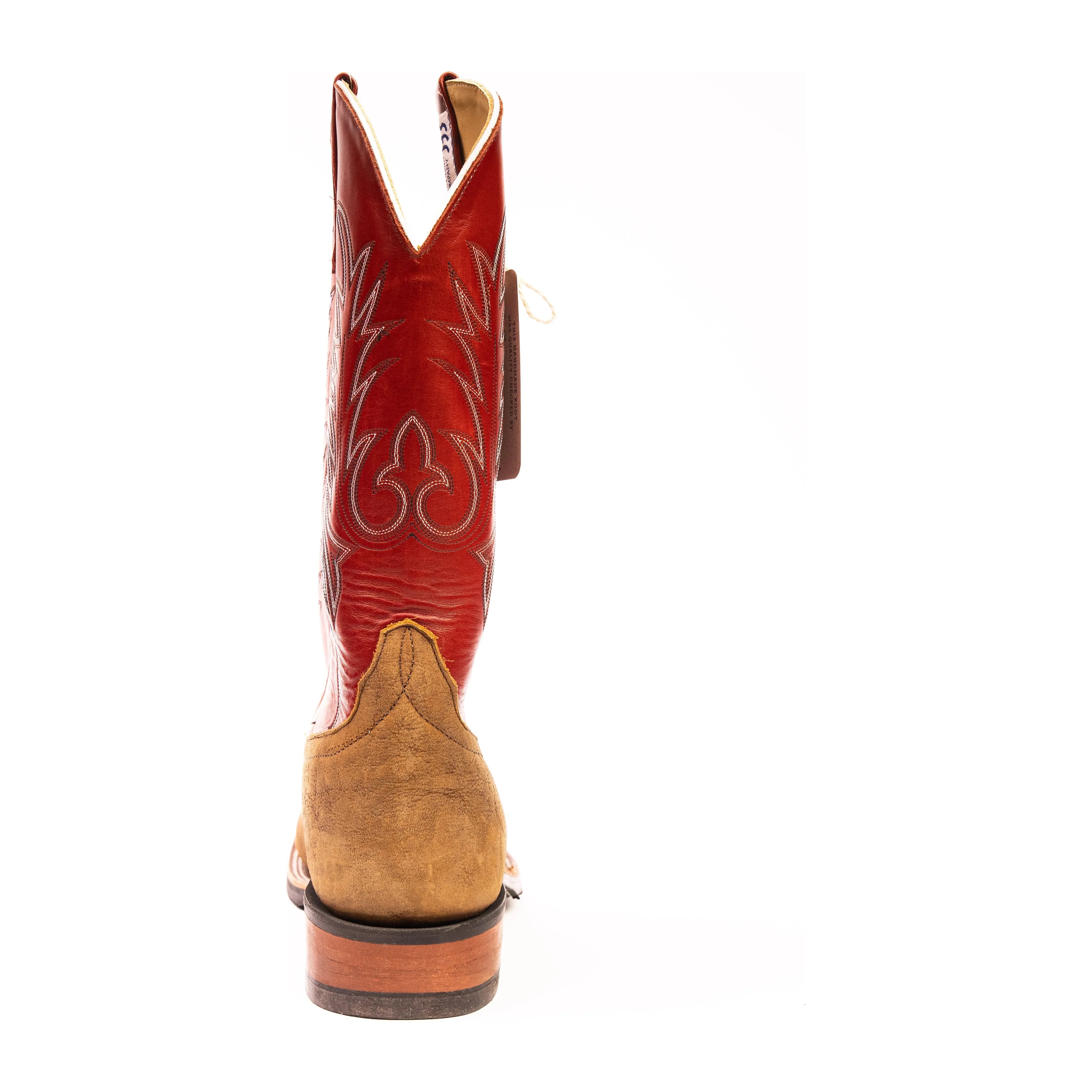 Anderson Bean Maraschino Absolute with 13" Maroon Top - Crazy House Western Wear