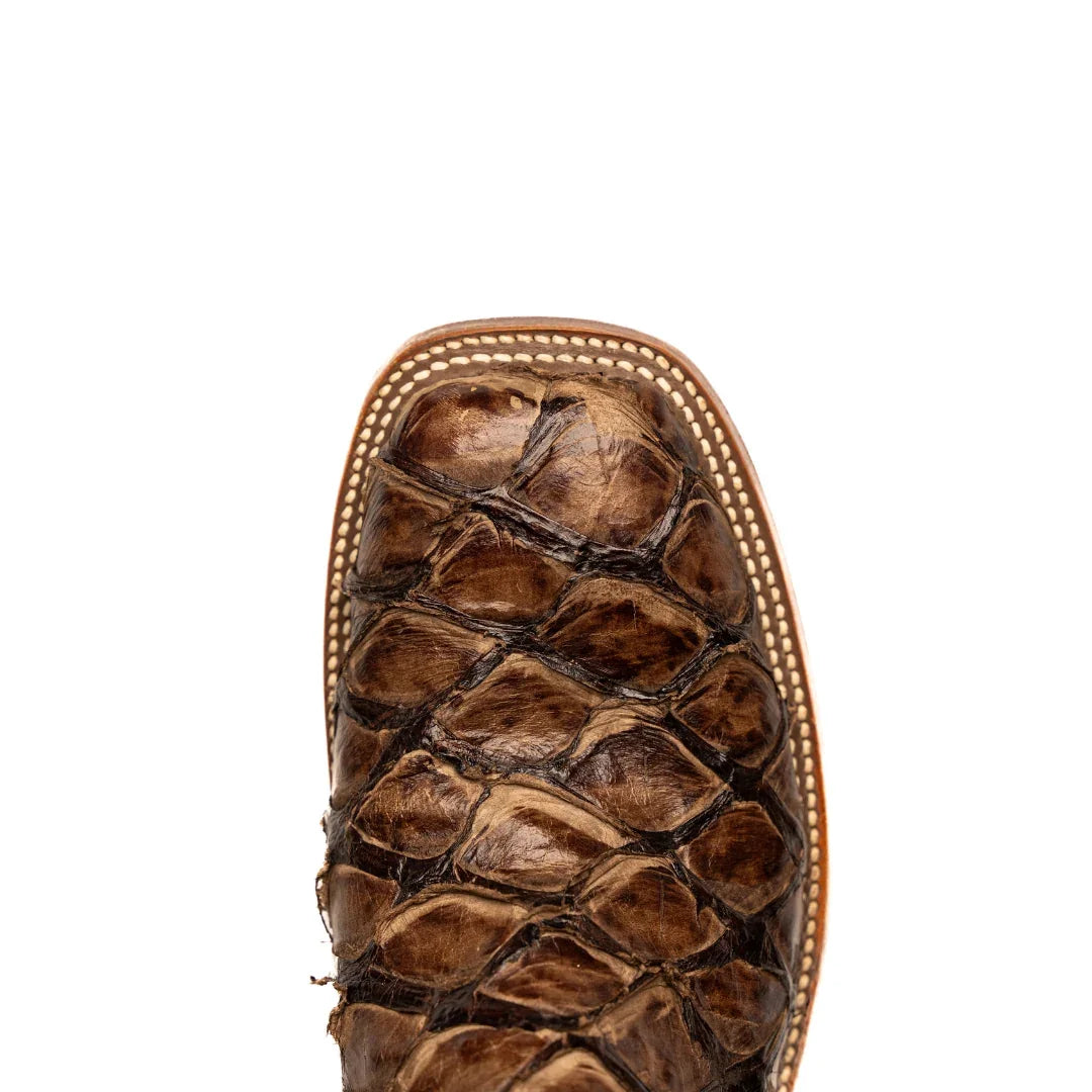 Anderson Bean Matte Cigar Big Bass with 13" Bone Mad Cat Top - Crazy House Western Wear