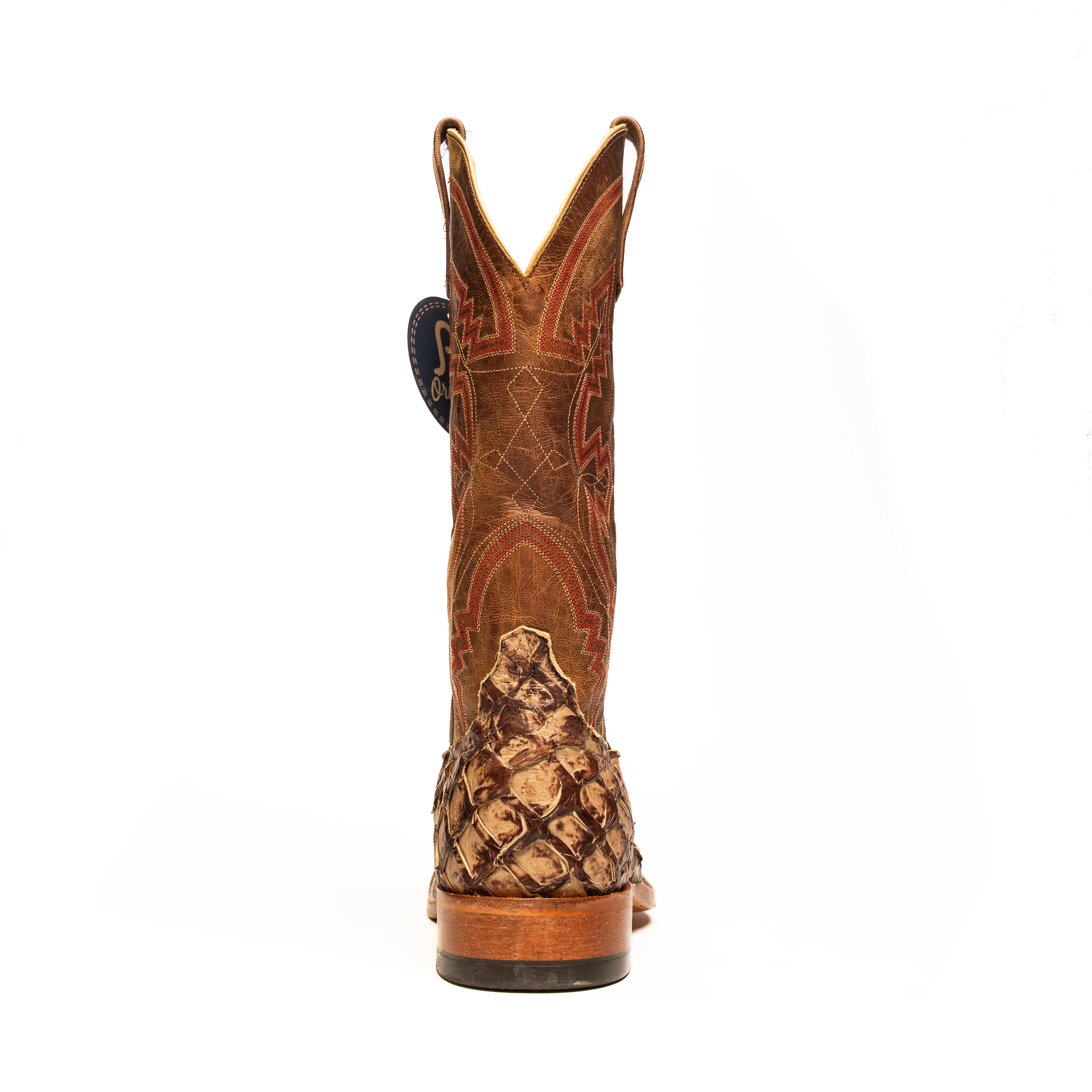 Anderson Bean Mocha Retaetna with 13" Chocolate Top - Crazy House Western Wear