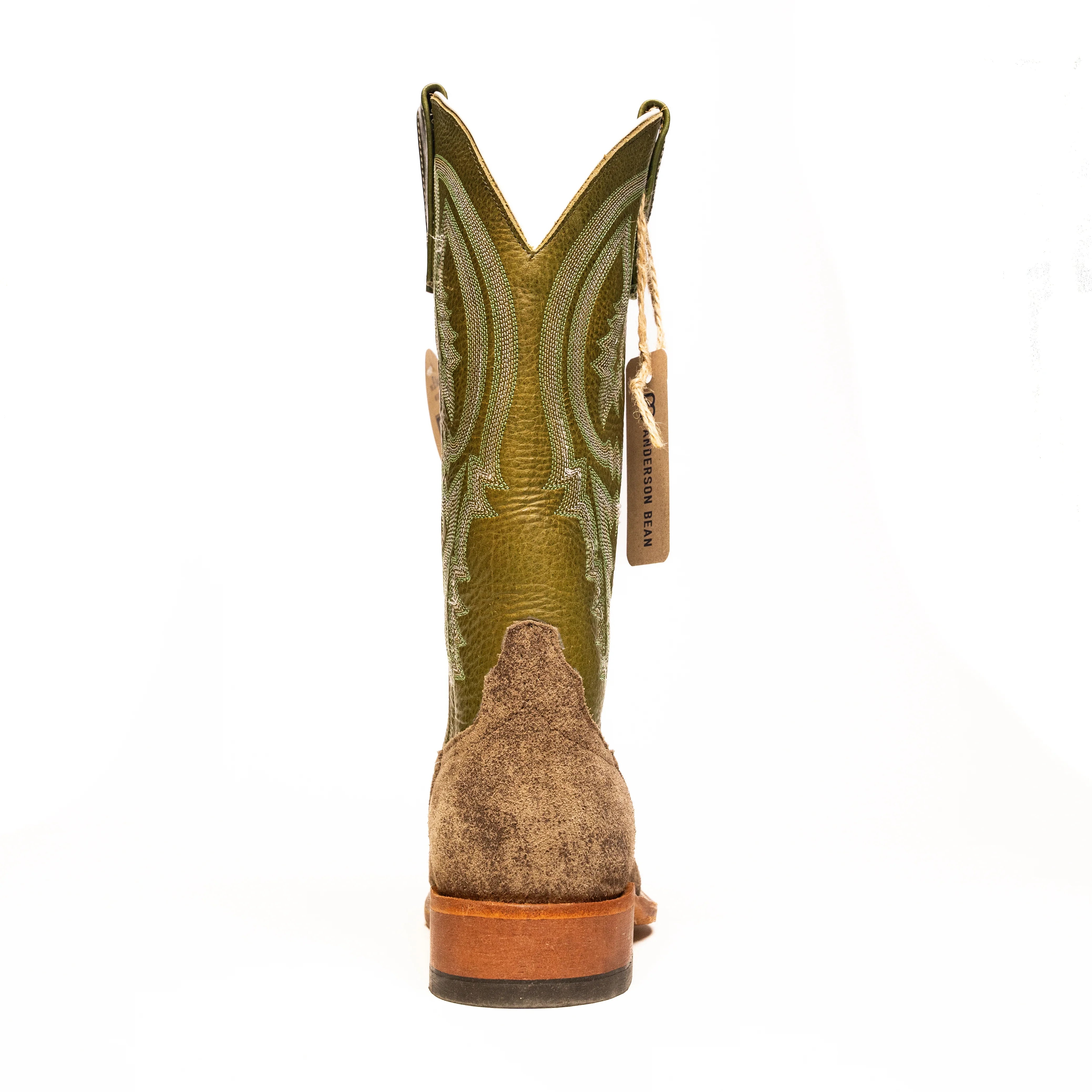 Anderson Bean River Rock with 13" Jade Navajo Top - Crazy House Western Wear