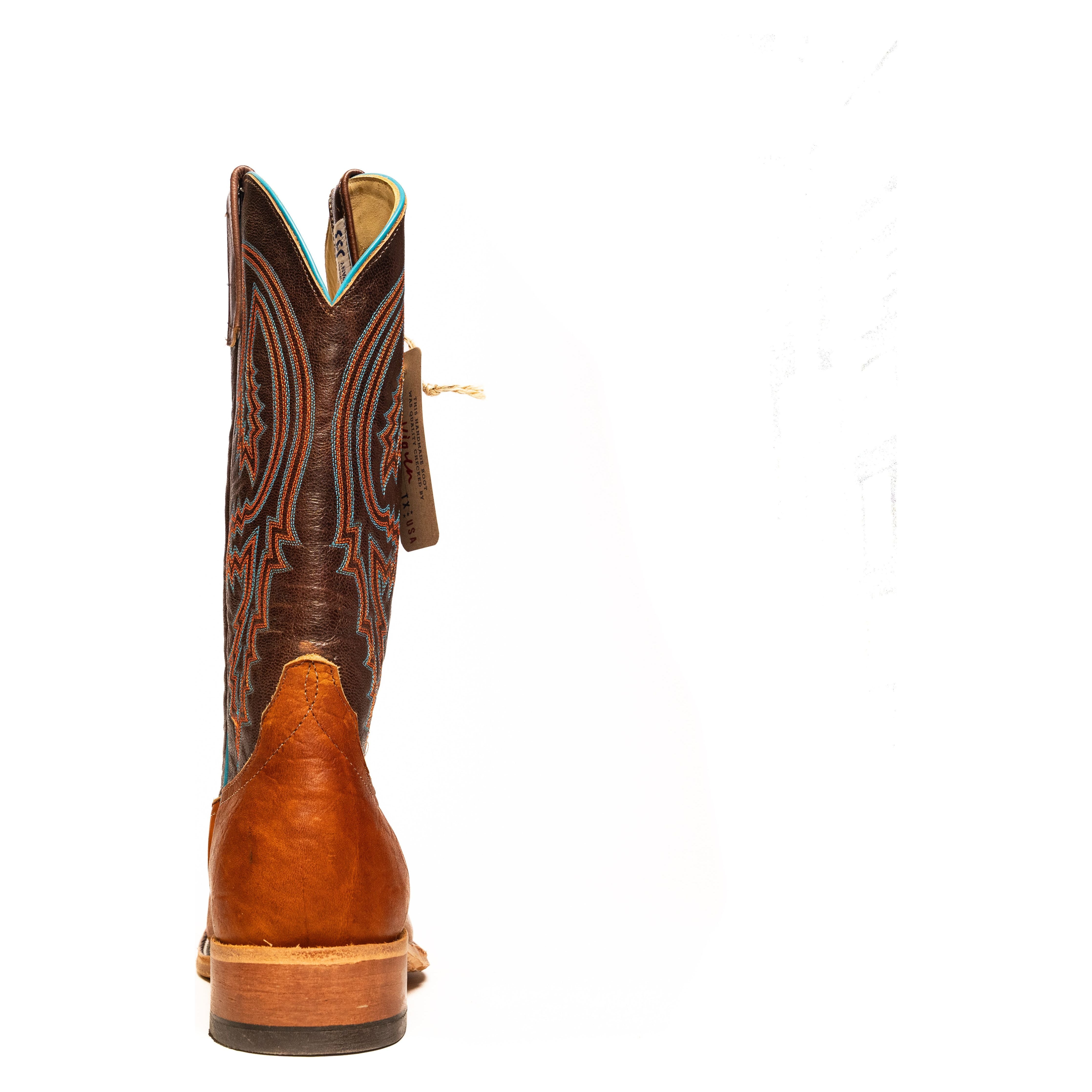 Anderson Bean Tobacco Yeti Antelope with 13" Brass Explosion Top S1106 - Crazy House Western Wear