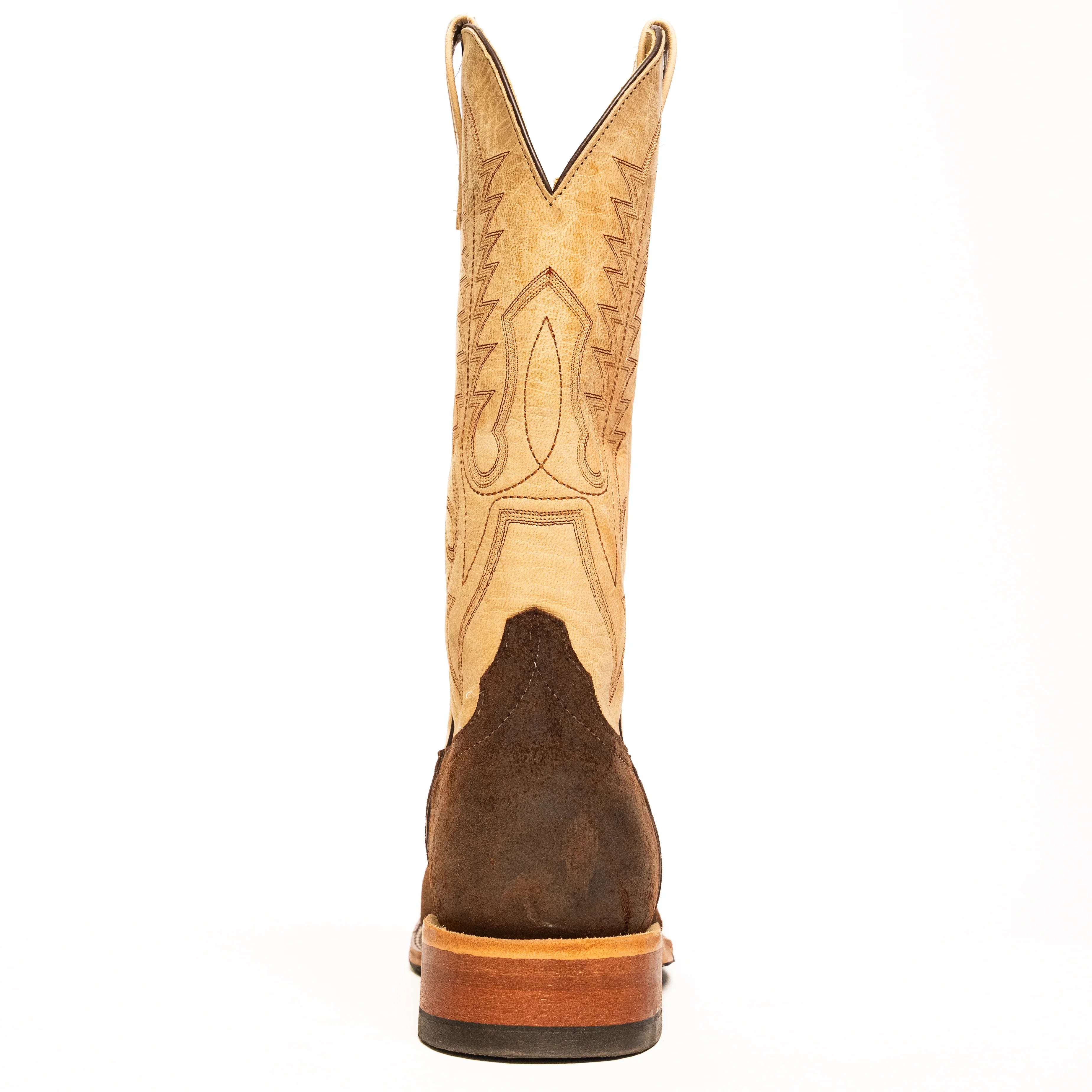 Anderson Bean Waxy Kudu with 13" Bone Mad Cat Top - Crazy House Western Wear