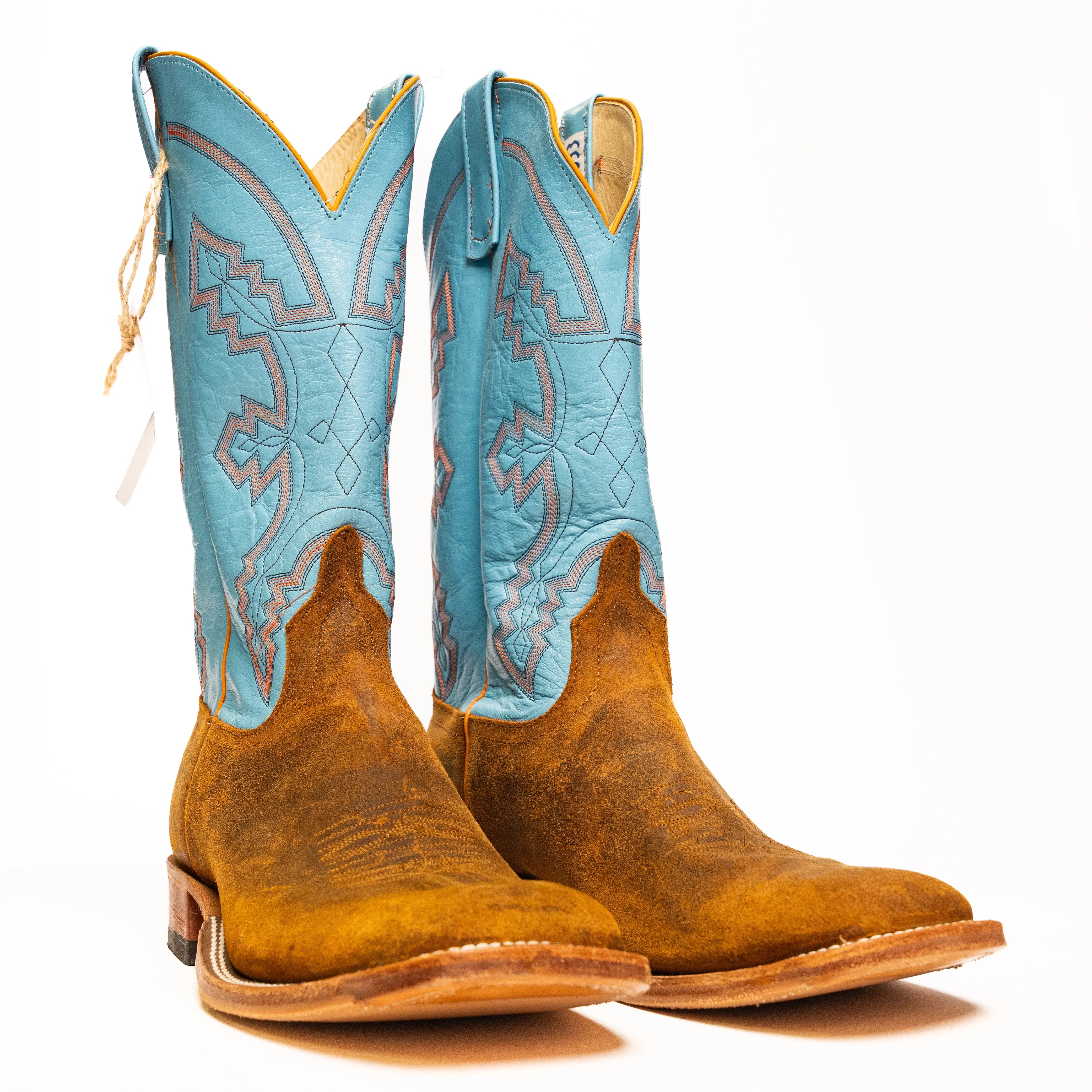 Anderson Bean Wheatbuck Kudu with 13" Lupine Kidskin Top - Crazy House Western Wear