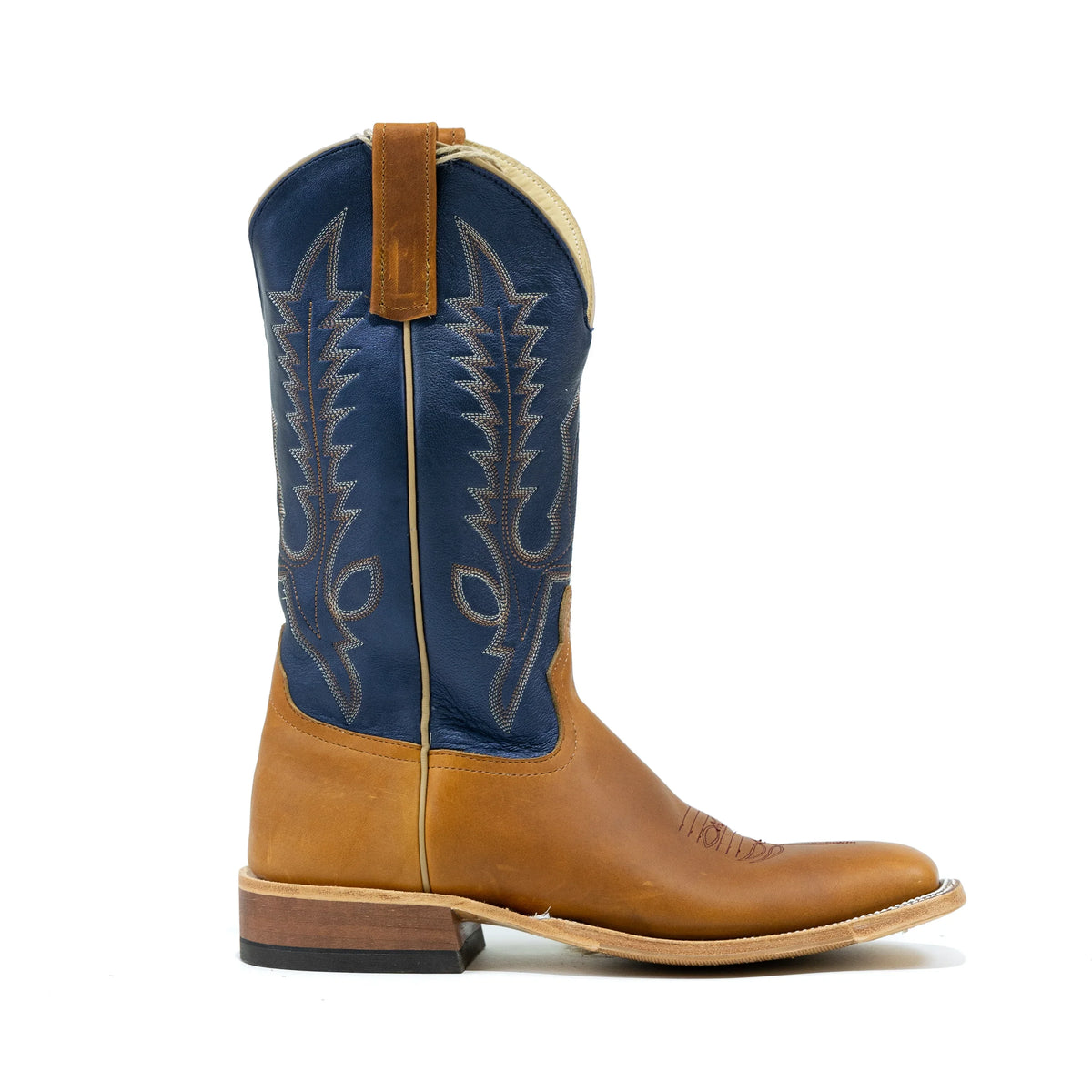 Anderson Oro Russet with 13" Midnight Pearl Lambskin Tops - Crazy House Western Wear