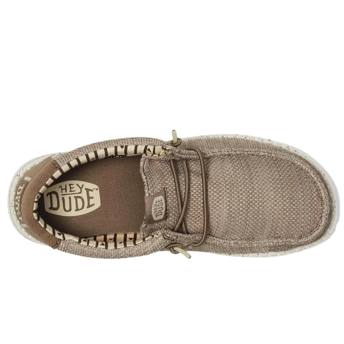 Boy's Hey Dude Wally Stretch Walnut 42072-267